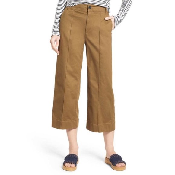 Madewell Pants - Madewell Langford Crop Wide, Size 25